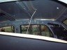 Interior view of a car's headliner and windows