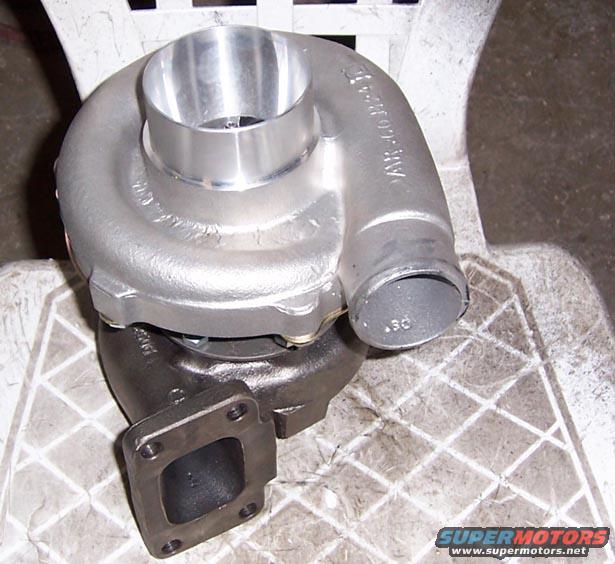 Turbocharger with AR.60 A/R marking and .30 cast into housing