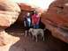 In the rocks at Garden of Gods