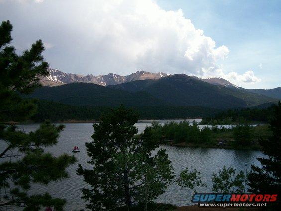 Lake on the way up Pike's Peak