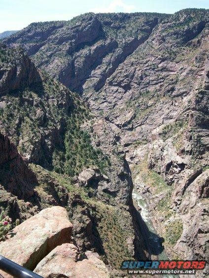Arkansas River by the Royal Gorge Bridge