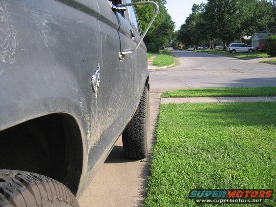 1984 Ford Bronco II side view, parked on a suburban street