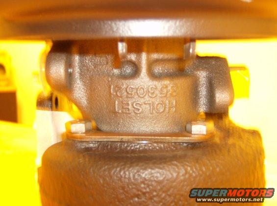 Brake master cylinder with HOLSET 5530521 casting number