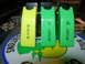1993 Ford Bronco - Three colored switches, labeled ROCK, F. LOCK, and R. LOCK, are visible in the image.