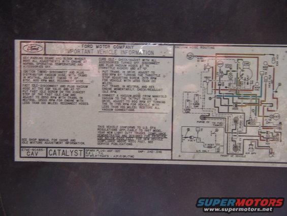 90blackvac.jpg Brown's '87 351W carb VECI label