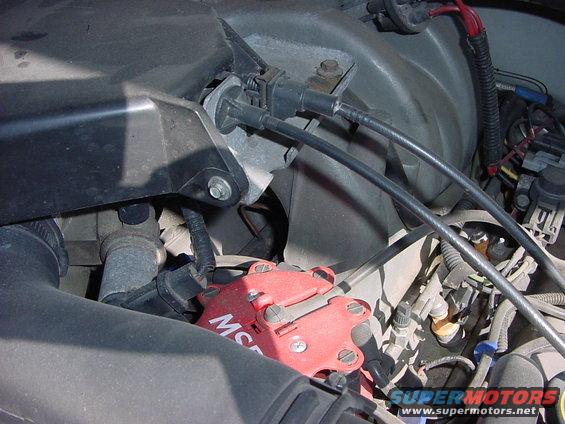 Bronco Motor still in place getting ready to remove