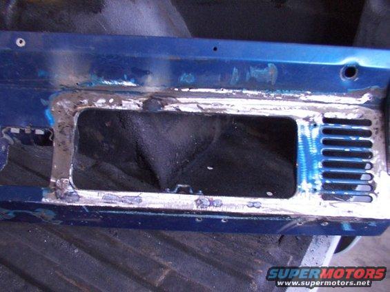Glove box swap.  I simply cut out the glove box and vent, then reversed it.  Easy mod and now I can use the glove box without hitting the cage.