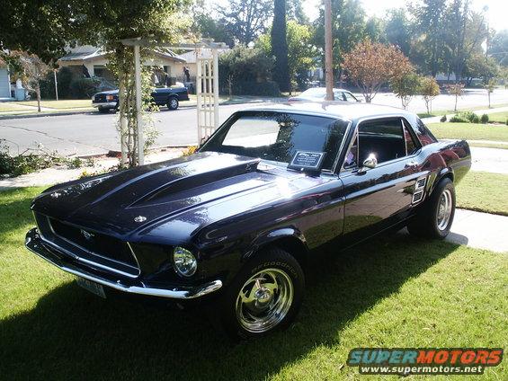 OK, had to post my Mustang.  67 Stang, 351w, 425hp w/200hp shot of juice.  My first ground up rebuild.