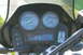 1998 BMW R1100GS ABS - The motorcycle's dashboard displays the odometer reading 021206 and the gear indicator showing neutral.