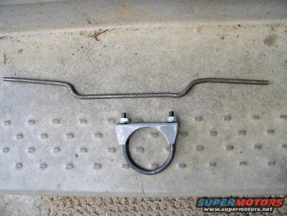 Next step, add 2 3/4" muffler clamp...
