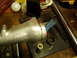 1983 Honda CB550 - had to drill 2 holes