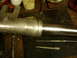 1983 Honda CB550 - Pushing out Ring, in process