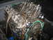 1993 Ford Explorer - Close-up view of an engine block, showing the timing chain and valve train assembly.