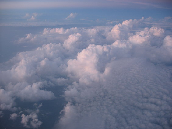 Clouds from above
