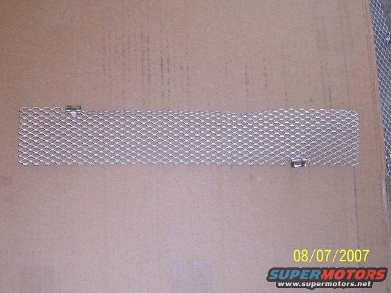 Upper left side cut out, notice the bend on the top