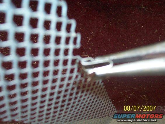 Close clip, this helps them stay on