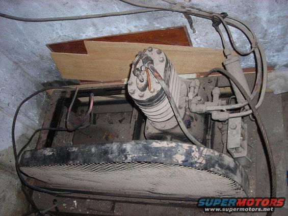 air compressor cylinder and fan shroud