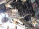 1992 Ford Taurus - Undercarriage view of engine components, showing the oil pan, filter, and various hoses and wiring.