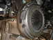 1992 Ford Taurus - Close-up view of a vehicle's clutch and flywheel assembly, part of the engine.
