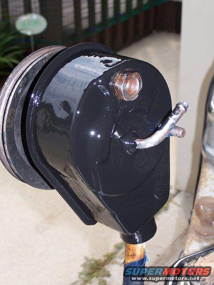 pump.jpg Pump has been stripped, de-greased and two coats of POR-15.