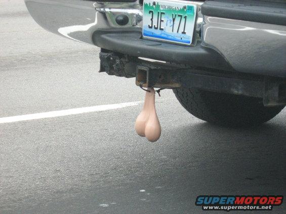 LOL
this truck sure has some balls.