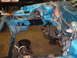 1993 Ford Probe - This image shows the frame and engine components of a car, not a complete vehicle.