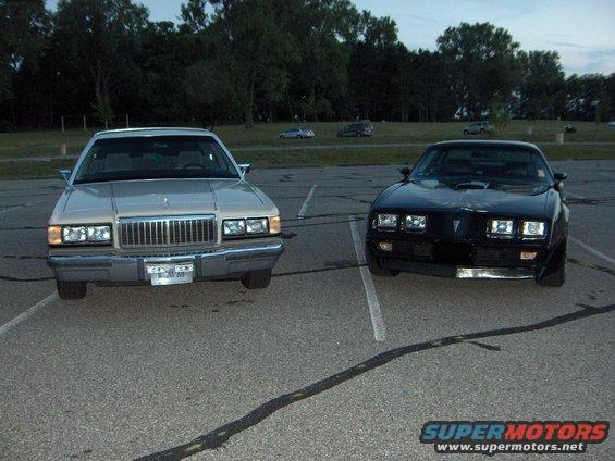 1988 Mercury Grand Marquis front view, tan color
