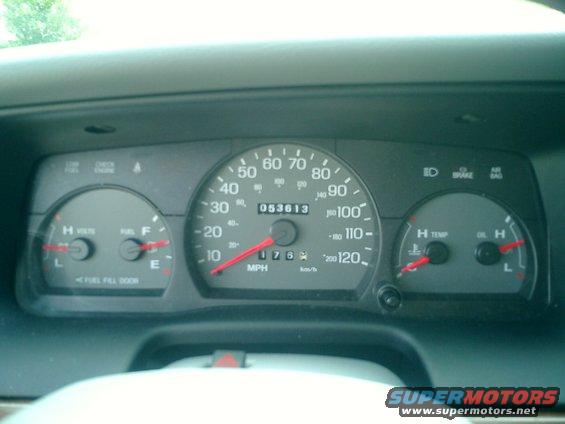 the dash info center, soon to come a Autometer Tach