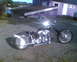 1972 Ford Ranchero - Lot off stailess steel 11" over 47 mod springer. 74 cid shovel from 77 modified. Dont look at the color of my house he he just have some fu…