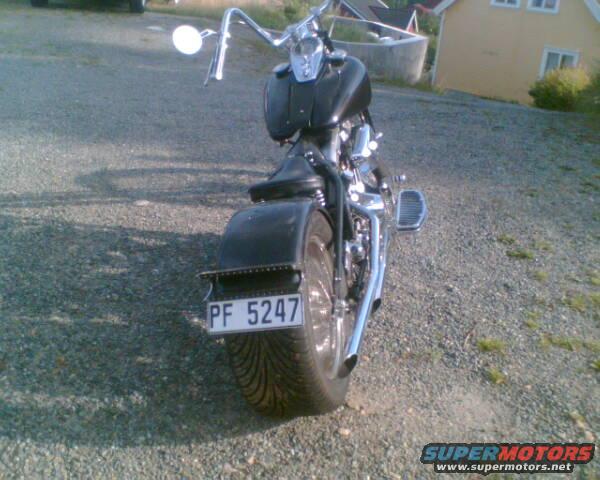 bilde007.jpg Rear wheel is a car tire (225x50x15) the hub i made  120 spokes and 7" rim all stainless steel.