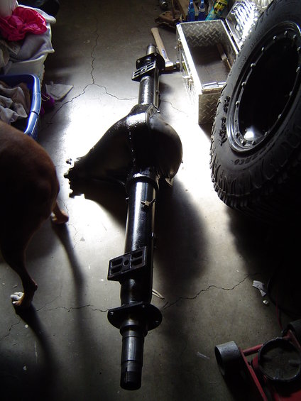D70 back on the garage floor. Wrong spring plates, the ones I ordered are on the way.