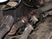 1987 Lincoln Town Car - Close-up view of an engine vacuum hose assembly, showing hoses, clamps, and associated wiring.