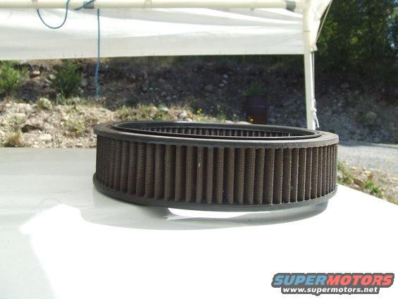 Must get this K&N filter cleaned after running all weekend in the dust.
