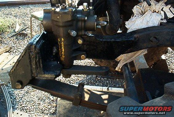 Steering box with yellow "TOYOTA" text
