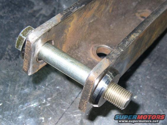 Bushings in bracket