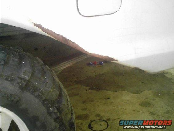 quarter panel damage