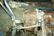 1982 Toyota 4Runner - This image shows the interior mechanical components of a vehicle, likely the transmission and transfer case area.