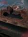 1995 Mercury Grand Marquis - Severe rust damage on the rocker panel and frame rail of a vehicle.
