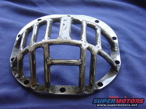 diffguard.jpg I bought the ring for $25 and the rest was scrap pieces.   Bad welds, I'm just learning.