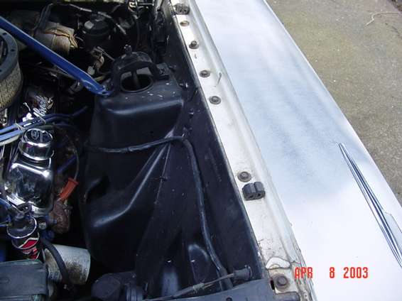 Notice the clean line of the inner fender and the fender