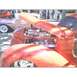 2007 Ford Ranchero - A custom hot rod is displayed with its hood open, revealing the engine compartment.