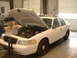 2000 Ford Crown Victoria - New 2007 Crown Victoria getting preped for service