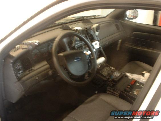 Interior of 2007 Crown Victoria