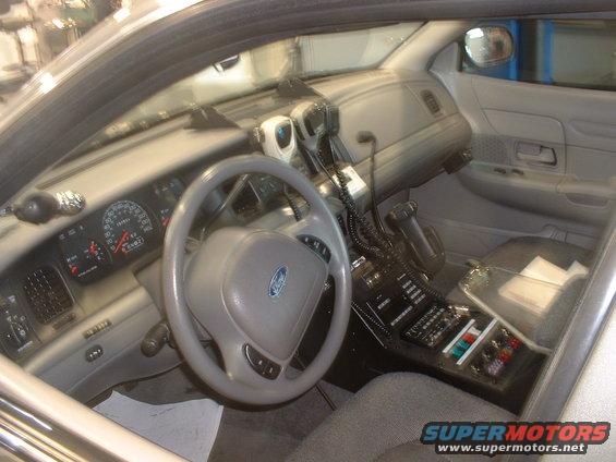 Interior of 2001 Crown Victoria