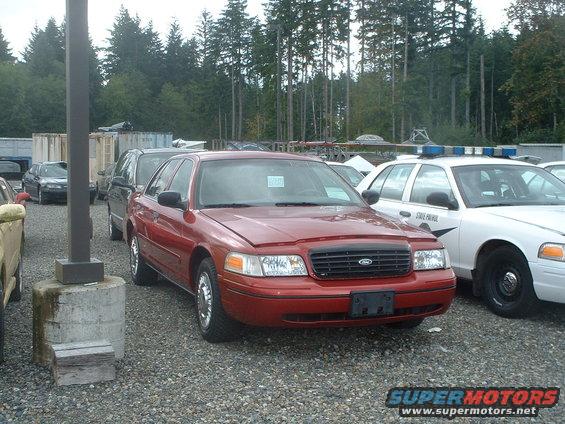 1999 Crown Victoria retired and ready for auction