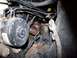 View from opening in radiator support (cold-air snout on airbox) at level of airbox.Oh look, what'...