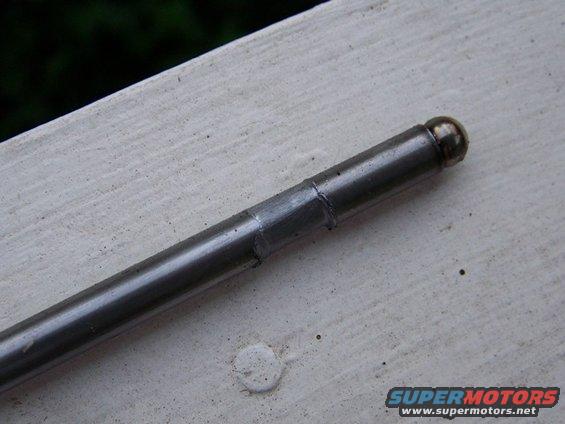 This is what happens when you don't use hardened pushrods with guideplates.