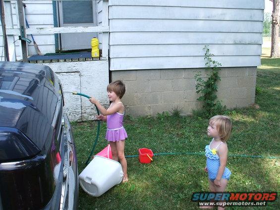 My two helpers...