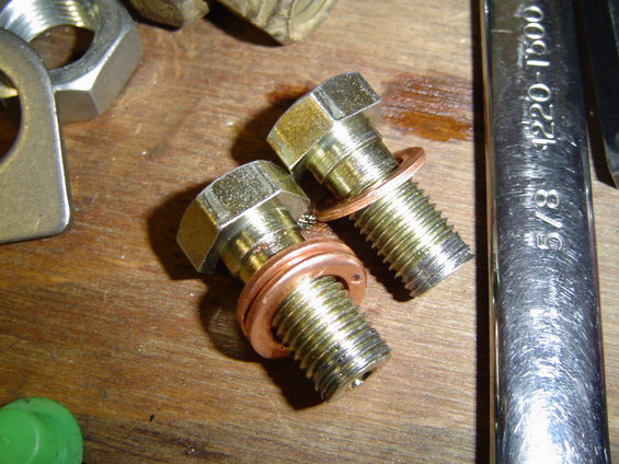 Stripped bolts