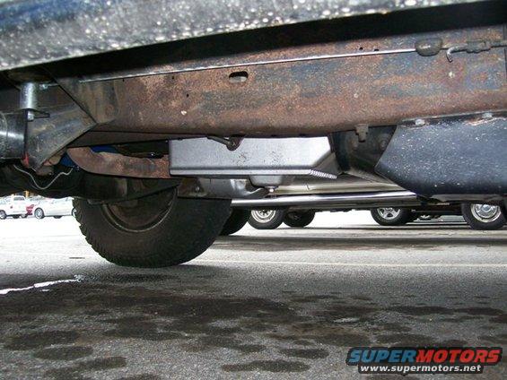 Here's my aluminum trans pan